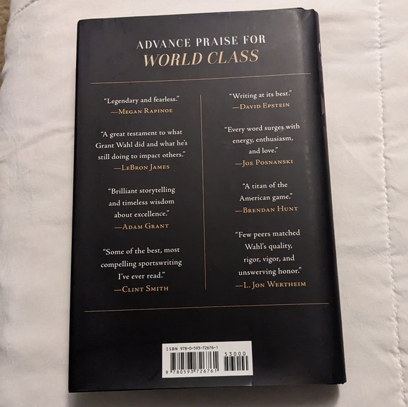 🆕 World Class by Grant Wahl Hardcover - Picture 2 of 2